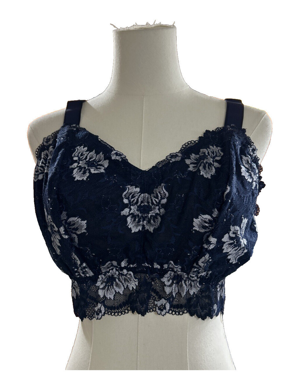 Cosabella Womens Savona Super Curvy Bralette Savon1386 Size M Nocturnal Blue